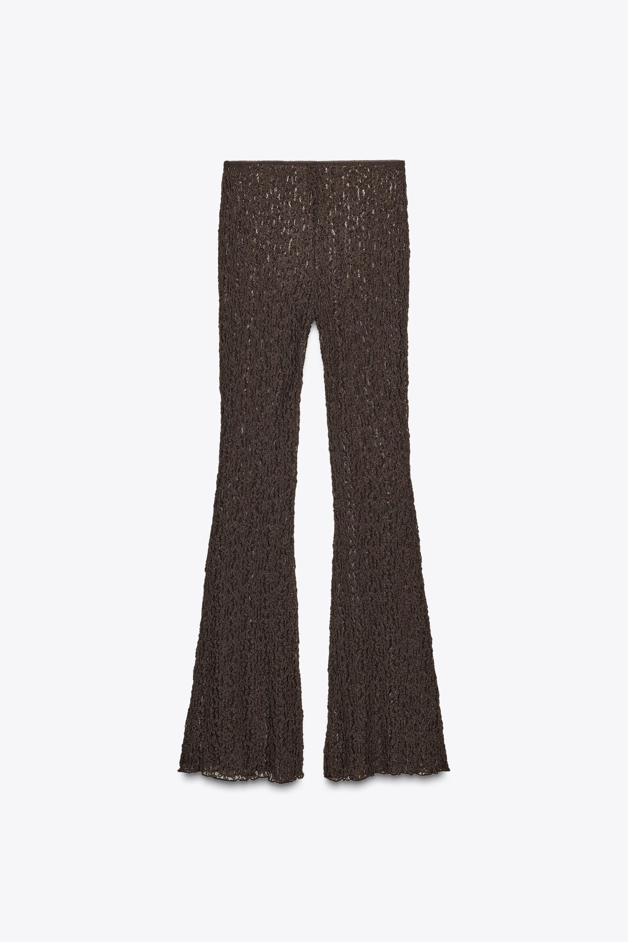 LACE FLARE PANTS | Zara US