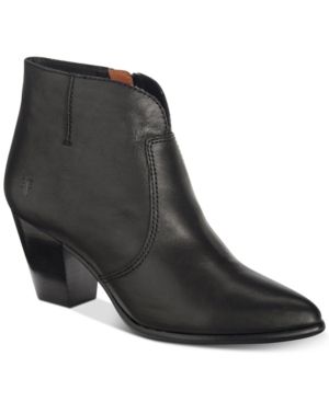 Frye Women's Jennifer Ankle Leather Booties, Created for Macy's Women's Shoes | Macys (US)