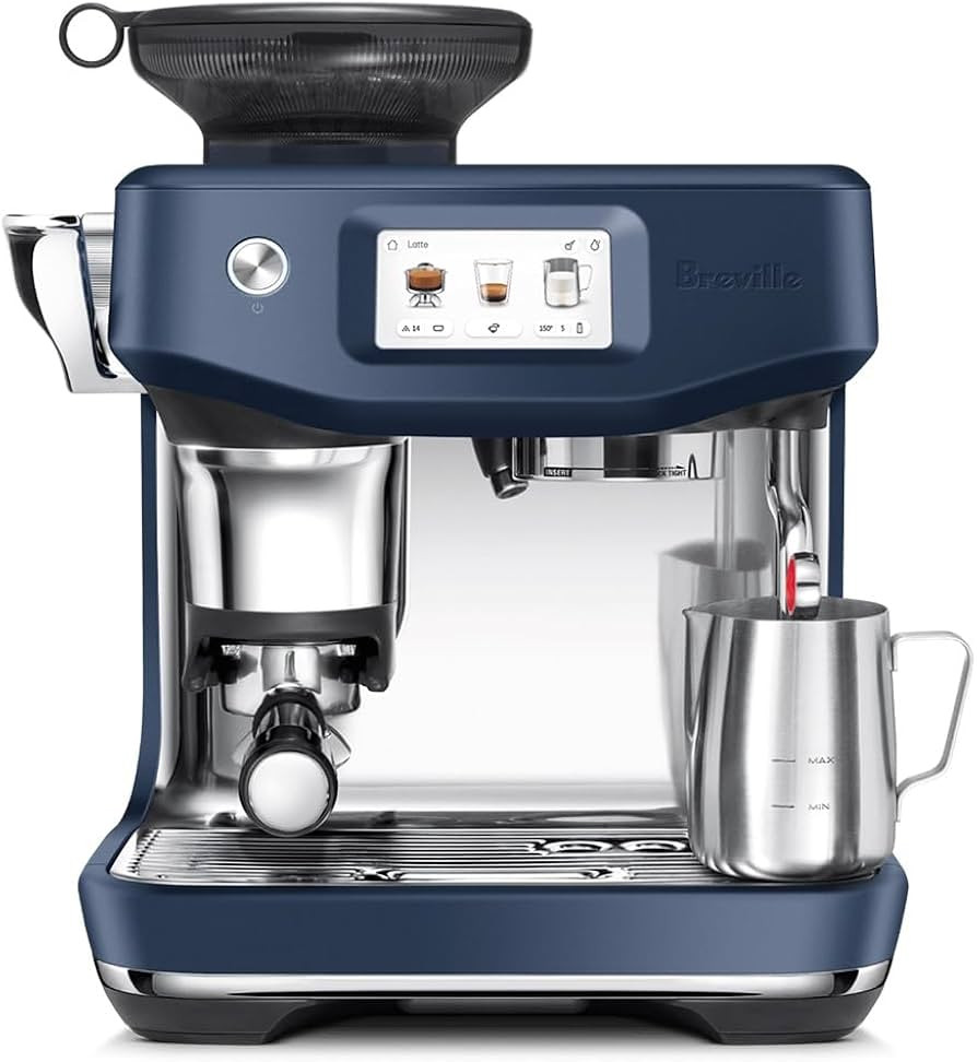 Breville Barista Touch Impress Espresso Machine BES881DBL, Damson Blue | Amazon (US)