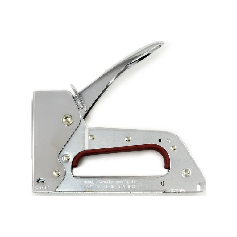 Arrow JT27 Light-Duty Chrome Finish Manual Staple Gun with Bottom Load and Handle Lock | Walmart (US)