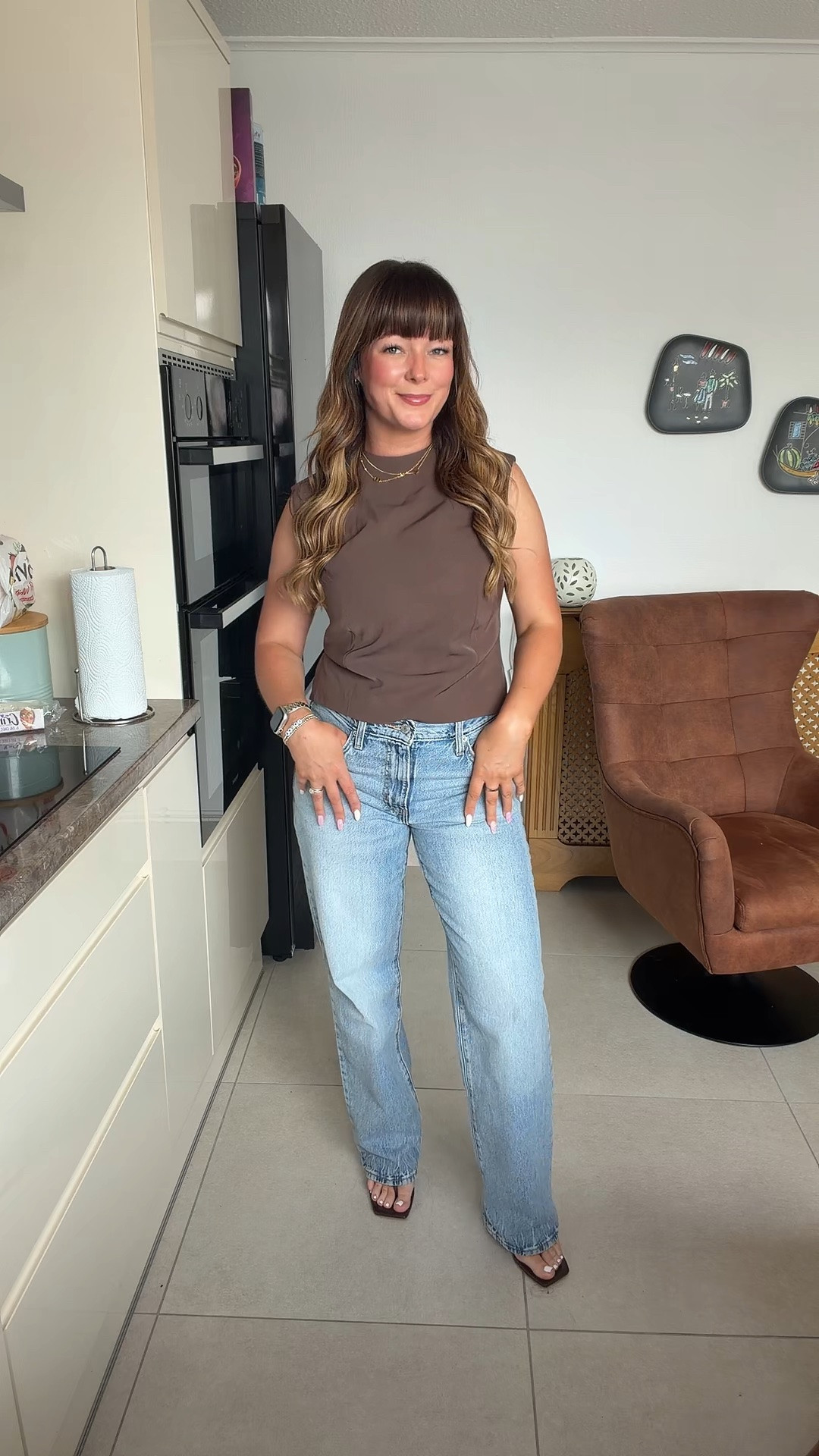 Day drink fit - gorgeous backless top from @ASOS classic @levi jeans and cute Simmi heels

#LTKuk #LTKjeans #LTKsummer