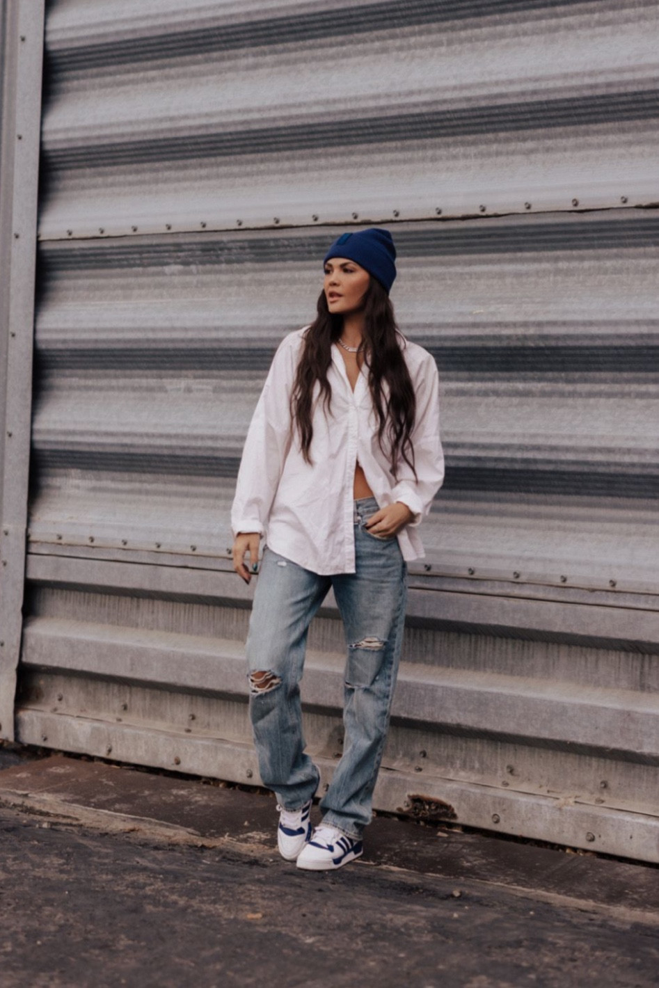 Casual transitional outfit - winter to spring 
Gigi Pip Beanie - Discount Code: Kristin15 



#LTKstyletip #LTKshoecrush