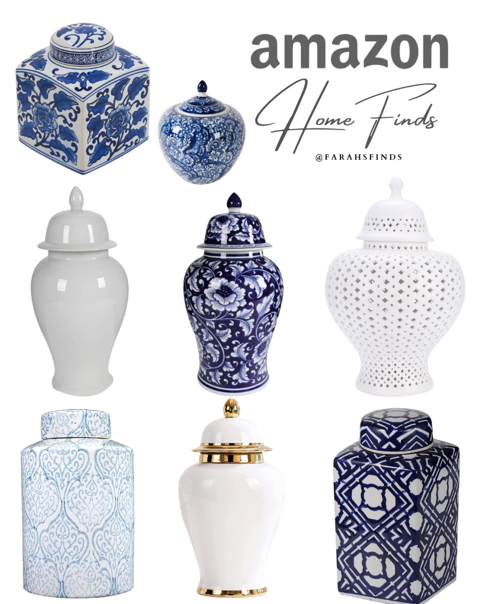 Amazon home finds ginger jars home decor gift for the hostess housewarming gift wedding registry Walmart home finds target home finds coffee table bedroom living room dilning room Memorial sale affordable home decor furnitureAmazon must haves classic decor traditional decor timeless home decor pottery barn

#LTKFind #LTKhome #LTKsalealert