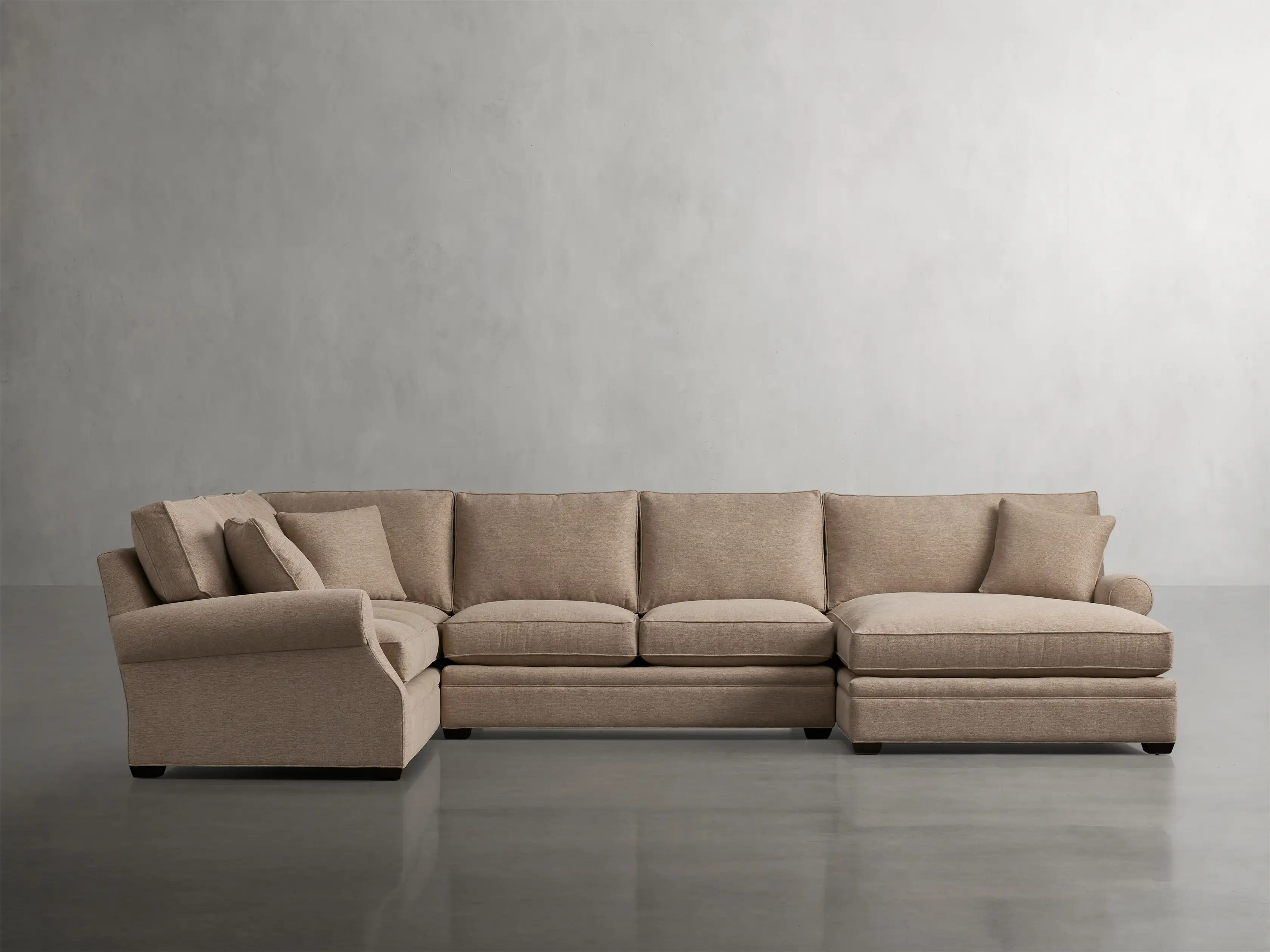 Landsbury Three Piece Large Chaise Sectional | Arhaus