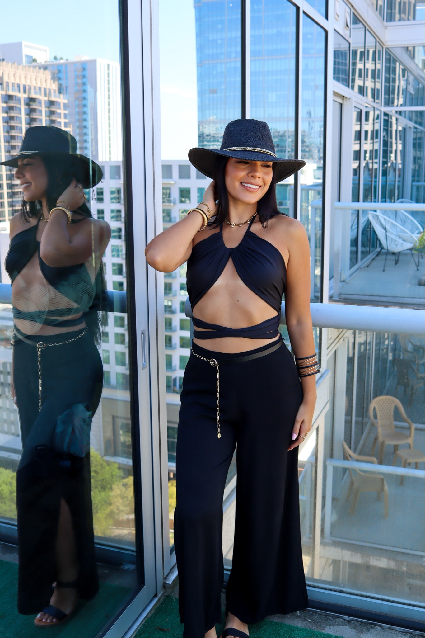 Music festival outfit 🖤

Top & Pants from @shopoasisdelmar
Top: https://www.shopoasisdelmar.com/collections/tops-1/products/malawi-top
Pants: https://www.shopoasisdelmar.com/collections/pants/products/ada-pants

Belt from @amazonfashion 
https://www.amazon.com/gp/aw/d/B09WJ5TC5D?psc=1&ref=ppx_pop_mob_b_asin_title

#LTKparties #LTKunder100 #LTKstyletip