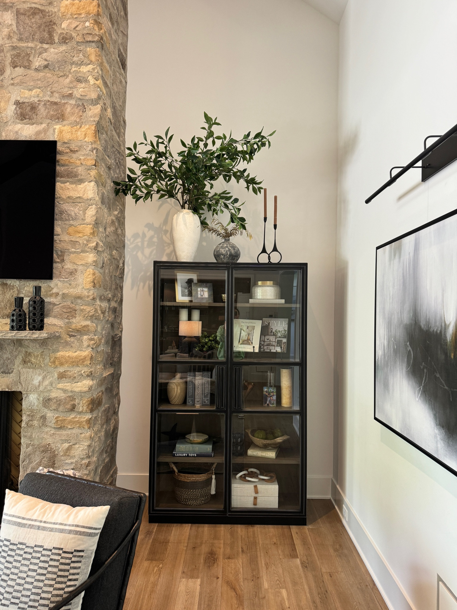 Tall vase and branches linked below!

#LTKHome