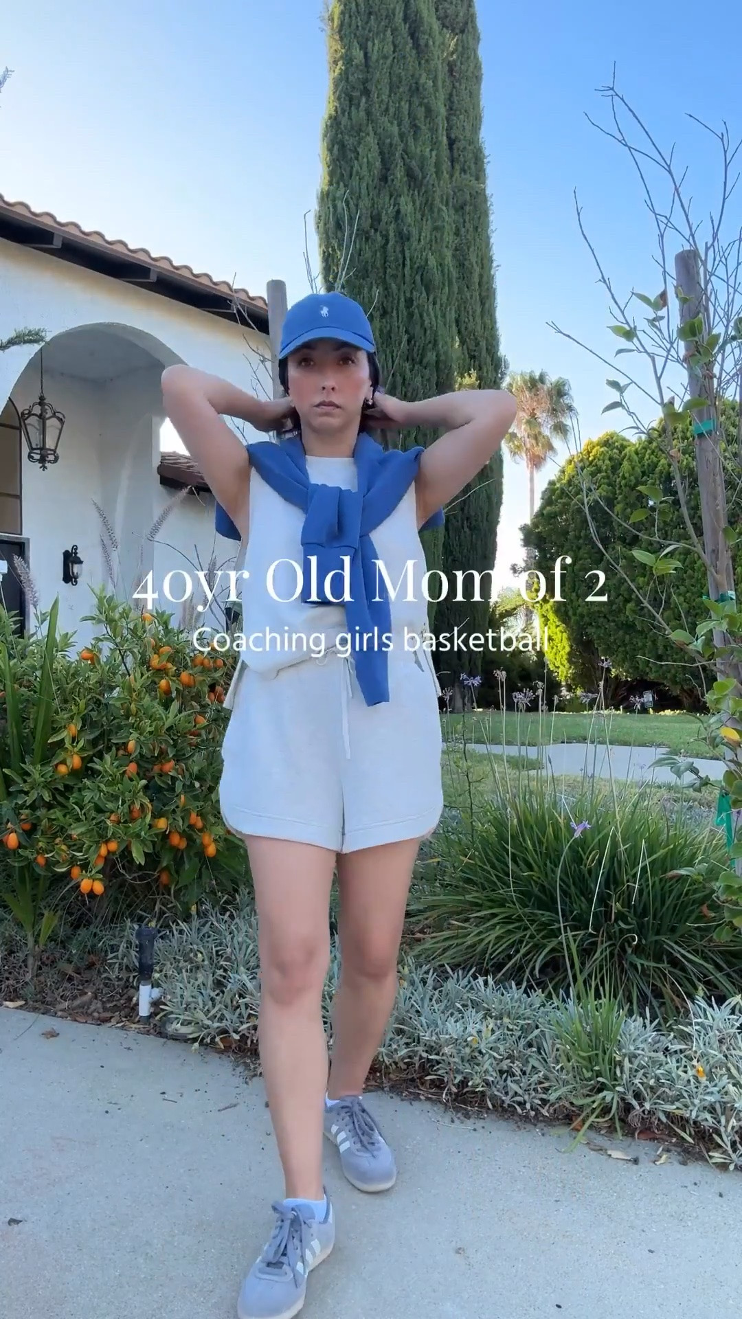 40yr old mom of 2. What I wore to: Our first basketball game as a coach

Varley tank small
Varley OIlie shorts small
Varley blue pullover small
adidas gray sambas 5
Polo Ralph Lauren hat
Dorsey James necklace
Electric Picks earrings

#LTKmomlife #LTKPetite