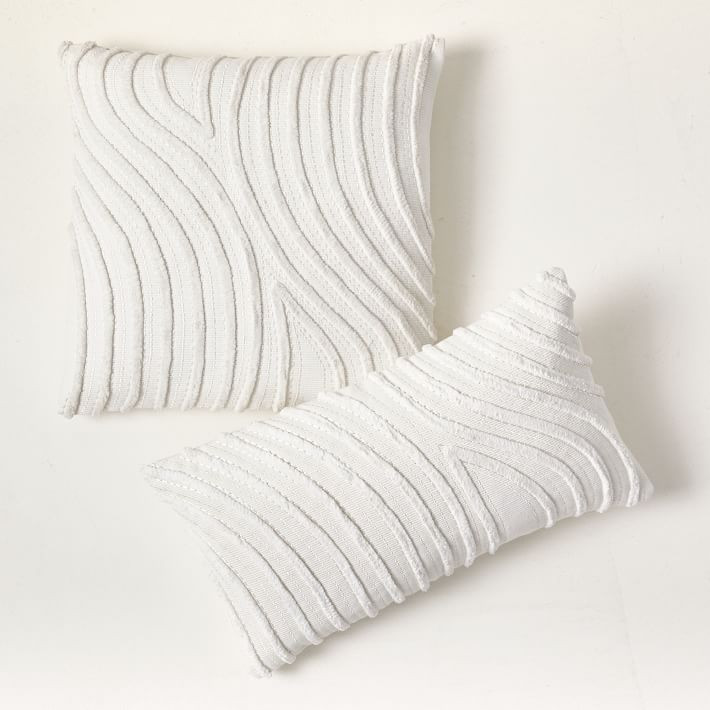 Textured Waves Pillow Cover | West Elm (US)