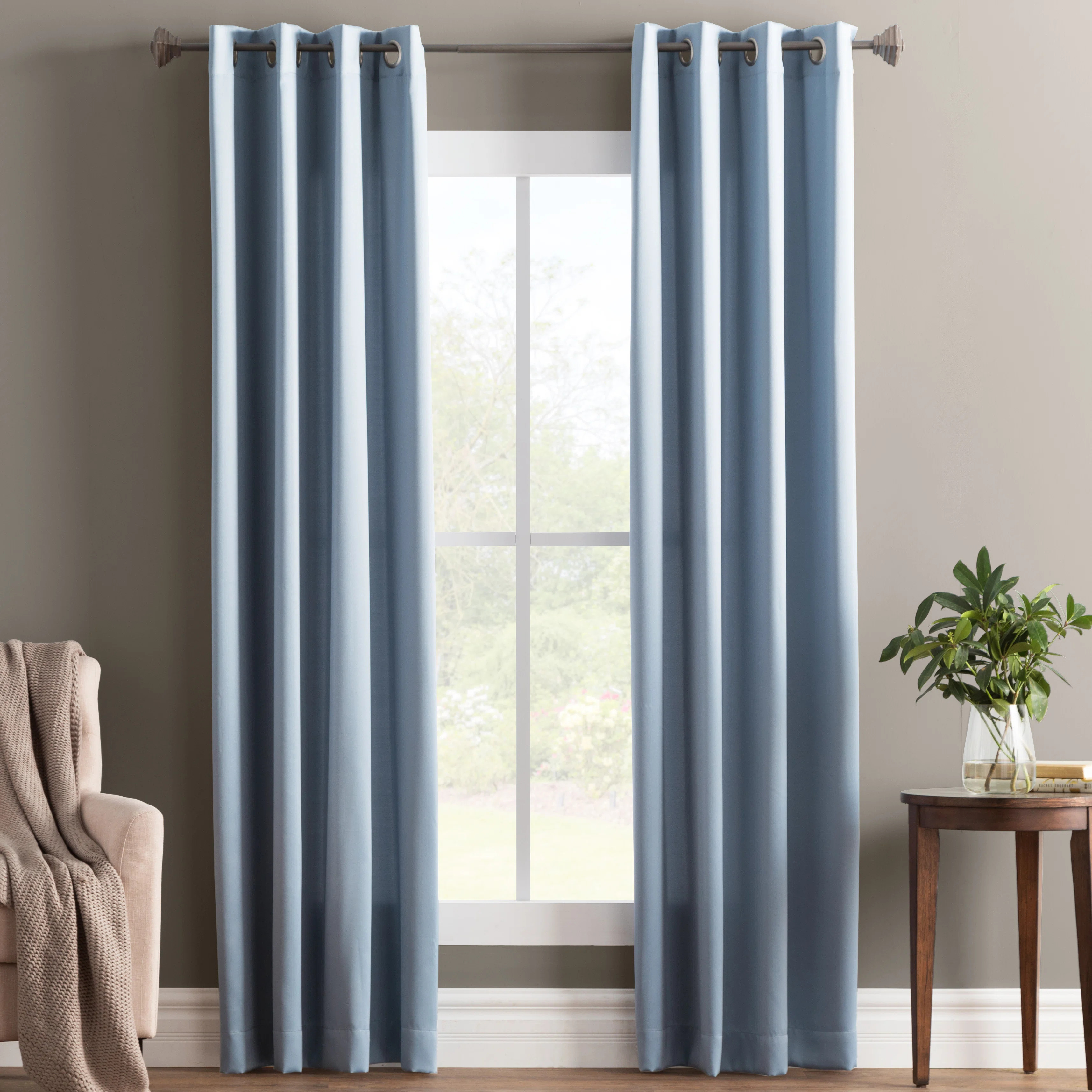 Alianna Wayfair Basics Room Darkening Grommet Curtain Panel | Wayfair North America
