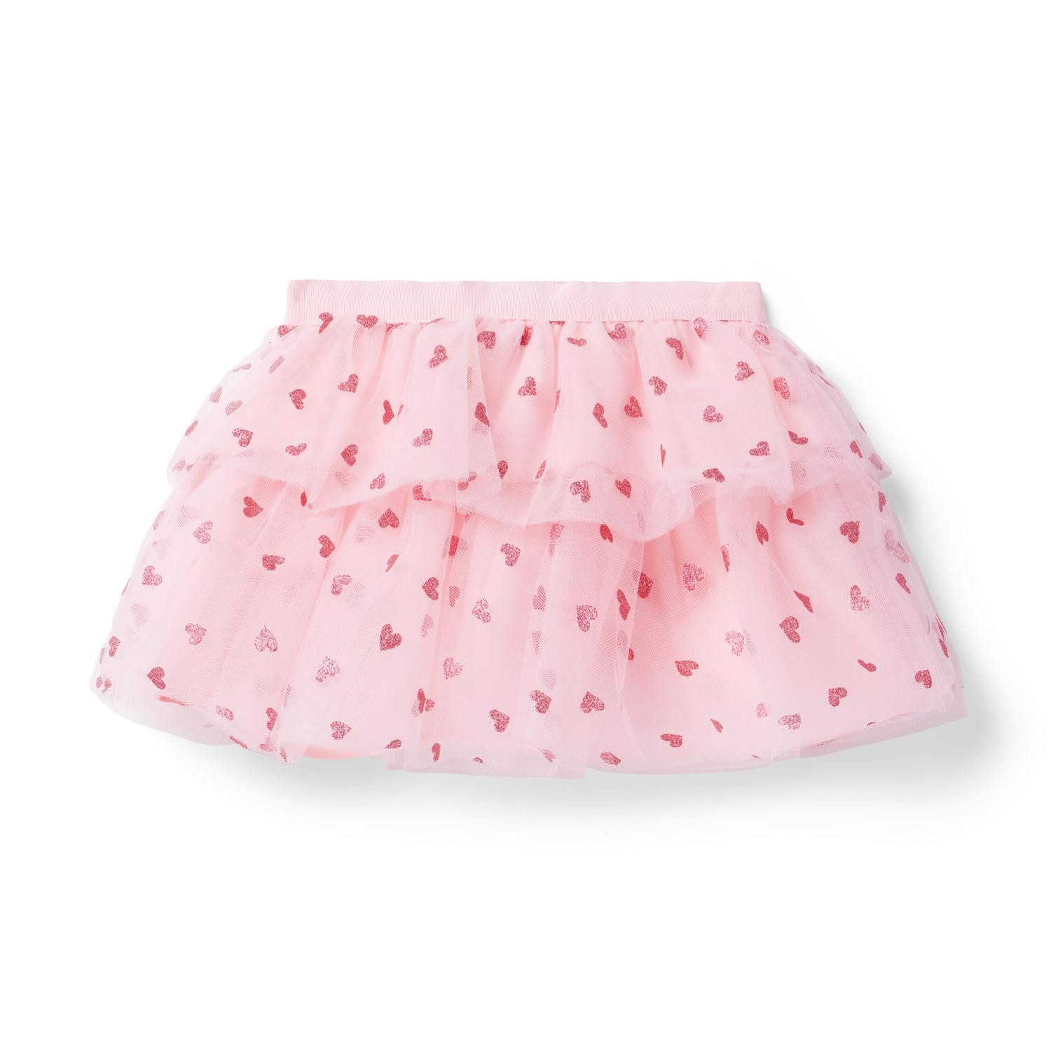 Sparkle Heart Tulle Skirt | Janie and Jack