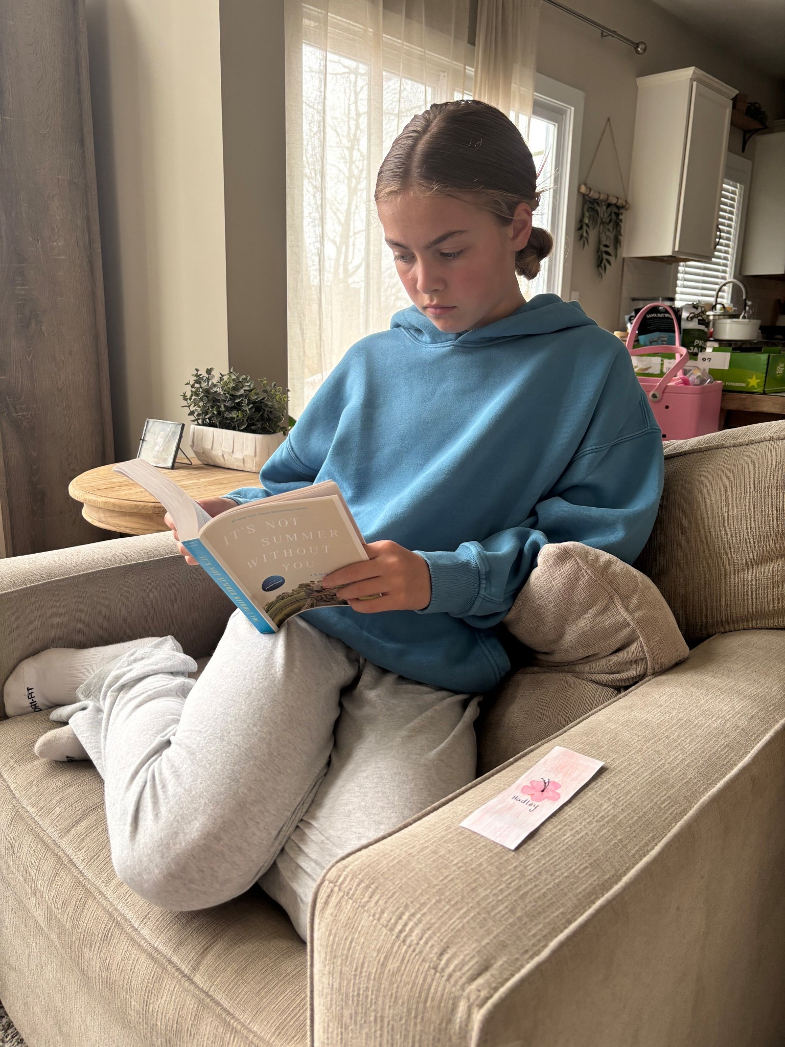 Preteen outfit - young adult books
Use code EXTRA20 At Abercrombie 
Wearing XS mens essential popover hoodie and women’s lounge pants (top rated). 

The summer I turned pretty 

#LTKKids #LTKSaleAlert