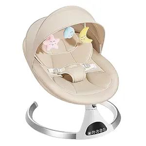 HARPPA Electric Baby Swing for Infants to Toddler, Portable Babies Swinger for Newborn Boy and Gi... | Amazon (US)