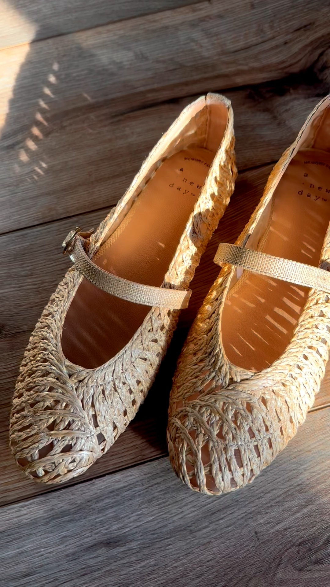 target shoes for spring! woven mary jane ballet flats. I am between a 7 & 7.5  with a somewhat wide foot and the 7.5 fit me best. 🤎



#LTKSaleAlert #LTKSeasonal #LTKootd