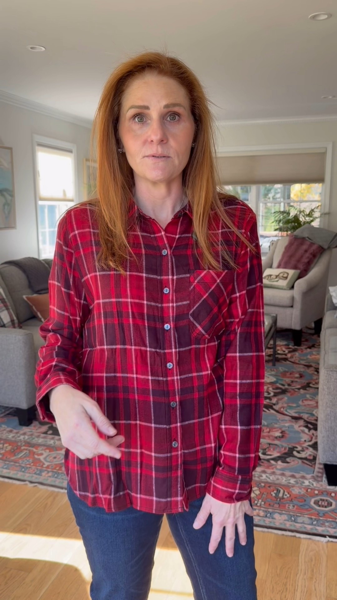 Holiday season is coming. Stress is high.
If your jeans don’t fit? That’s not a you problem. That’s a denim problem.

Buy the pair that lets you breathe, move, live.
You deserve joy and jeans that don’t judge you.

Pretty on purpose > squeezing into old sizes.

#LTKFindsUnder50 #LTKOver40 #LTKMidsize