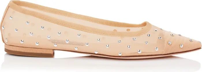 JESSICA RICH Alea Studded Pointed Toe Flat (Women) | Nordstrom | Nordstrom