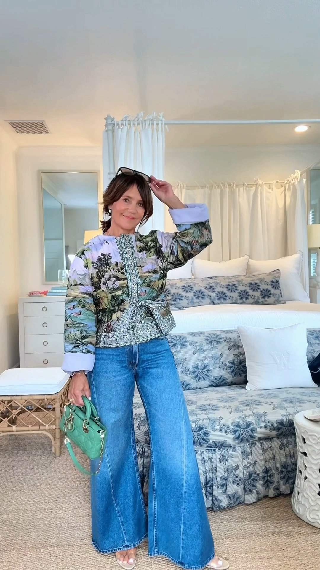 I just picked up my favorite jeans in a new wash - my 4th pair!! These are the jeans I seriously can’t stop wearing. I’m obsessed with the fit. They come in regular and petite lengths. True to size. 

And how cute is this jacket? LOVE at first sight!!!

#LTKSeasonal #LTKOver40 #LTKgrwm