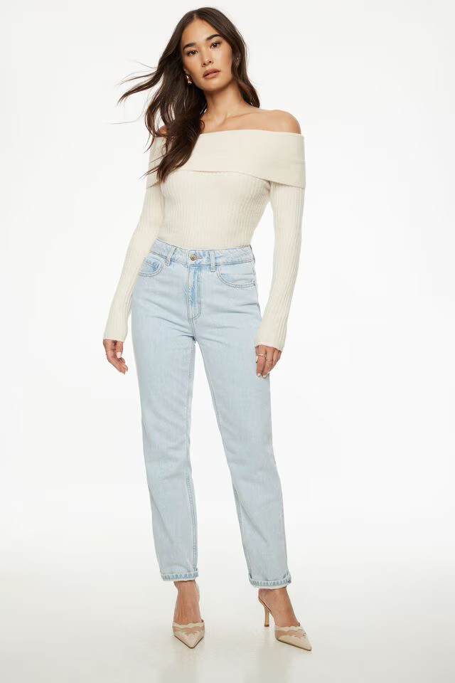 Claudia Mom Jeans | Dynamite Clothing