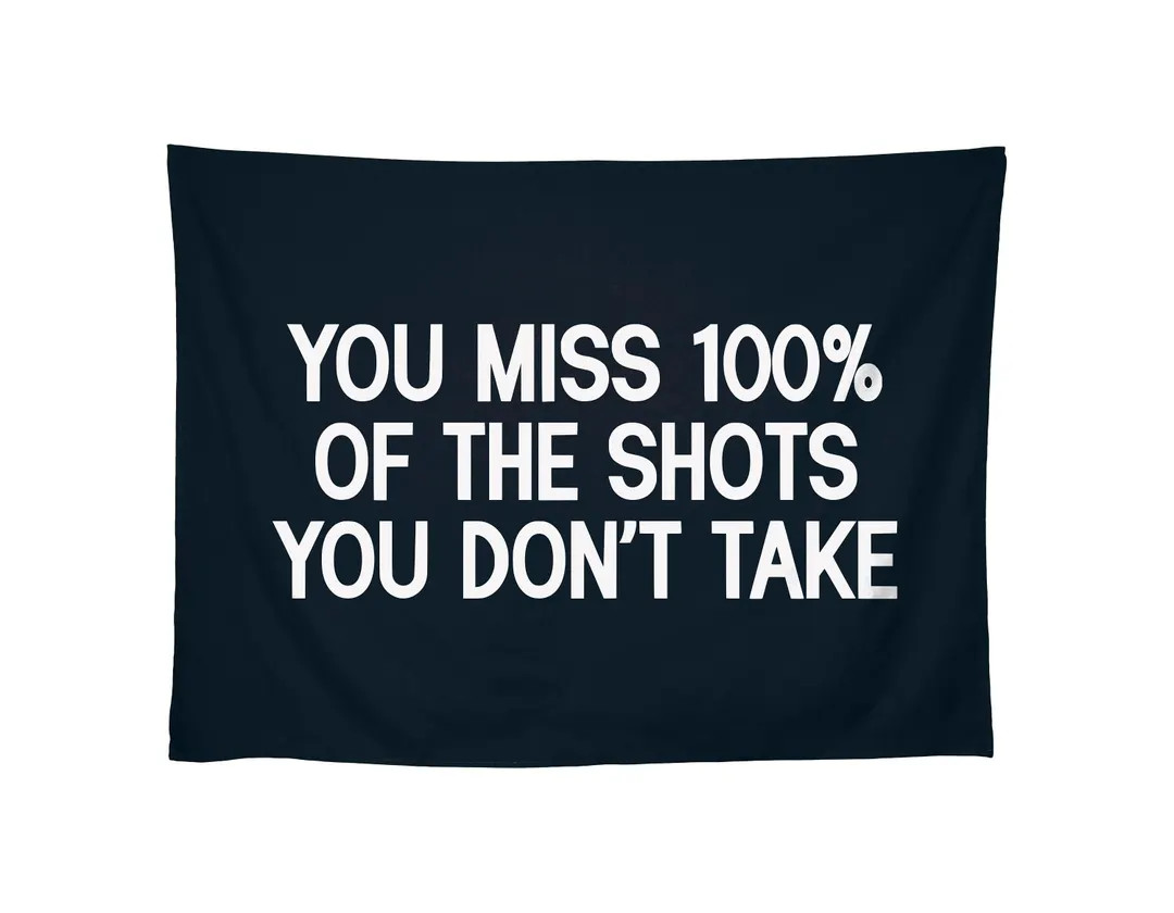 Inspirational Sports Flag Banner, Sports Quotes, Kids Room Decor, Motivational, Sports Kids, Vint... | Etsy (US)