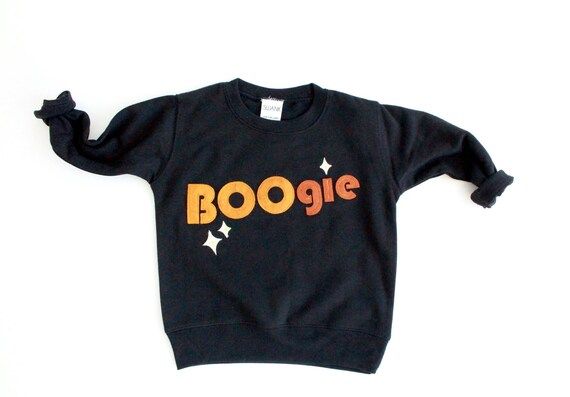 Toddler Halloween Sweatshirt  Boogie Shirt  Kids Halloween - Etsy | Etsy (US)