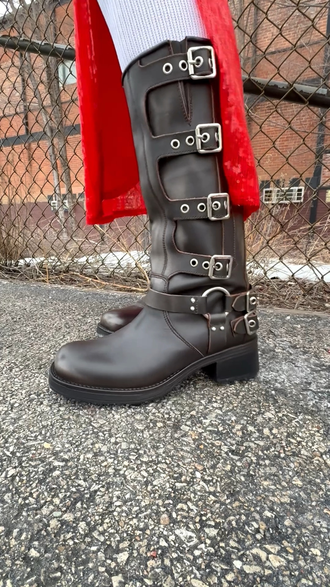 Buckle up baby.  I am loving these distressed boots.

#LTKSeasonal #LTKdayinmylife #LTKootd