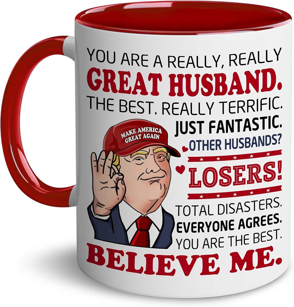 BECHUSKY Husband Gifts - Father's Day Mug For Husband - You Are A Really Really Great Husband - Y... | Amazon (US)