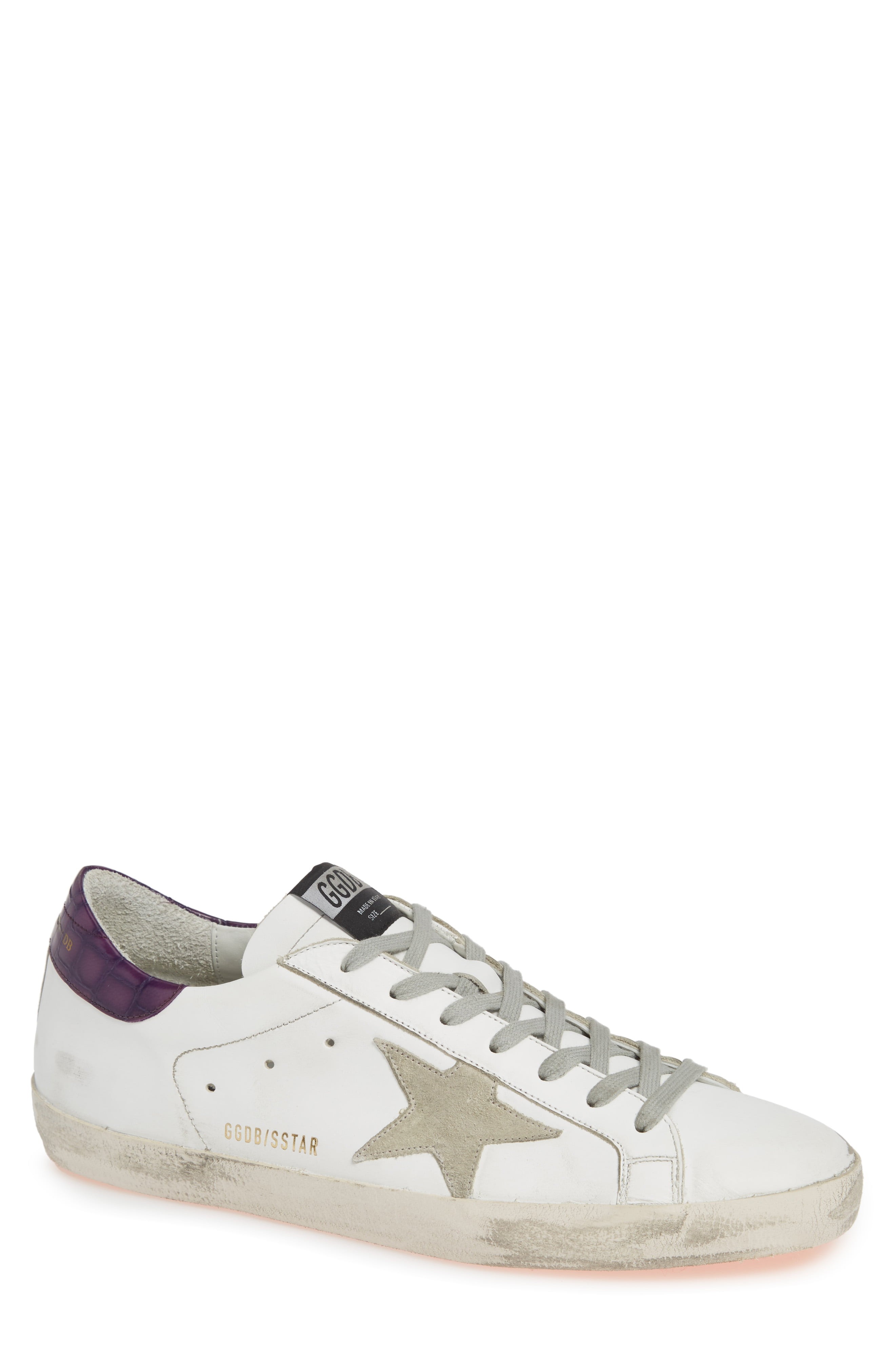 Men's Golden Goose 'Superstar' Sneaker, Size 11US / 44EU - White | Nordstrom
