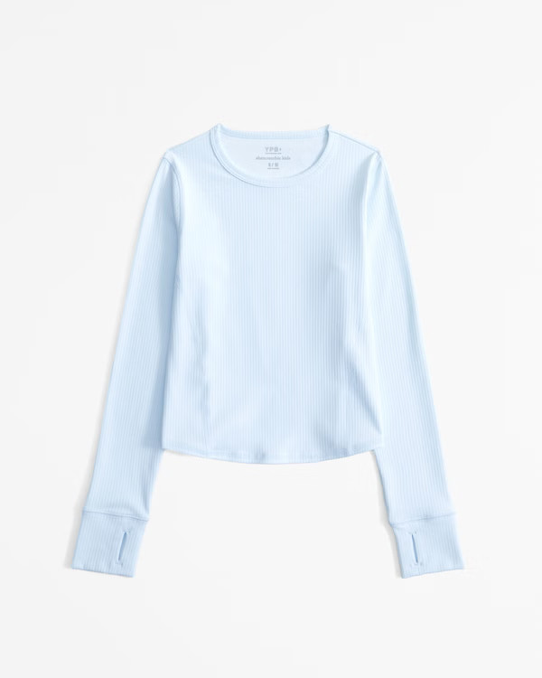 ypb long-sleeve active rib tee | Abercrombie & Fitch (US)