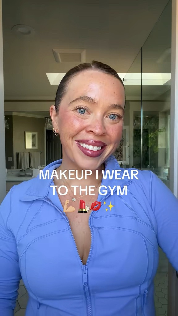 Makeup I Wear to the Gym 💪💋👟 Products Shades listed below:

Benefit pocket pal is in the color dark cherry.

Lumi glow lotion is in the color 903 medium glow

Dream Sheen brow glaze is in the color, medium

L’Oreal true match concealer is in the color light C1 pale

One size setting powder is in the color translucent

Benefit tint is in the classic rose tinted color

The mascara is L’Oreal extension telescopic in the color, true brown

#LTKActive #LTKBeauty #LTKfitnessgoals