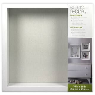 White Flat Shadow Box by Studio Décor® | Michaels Stores