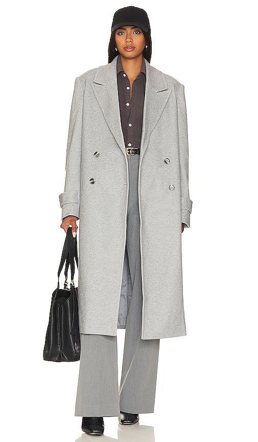 Prince Coat in Light Grey | Revolve Clothing (Global)