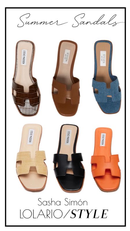 Summer sandals 

#LTKStyleTip #LTKSeasonal #LTKShoeCrush
