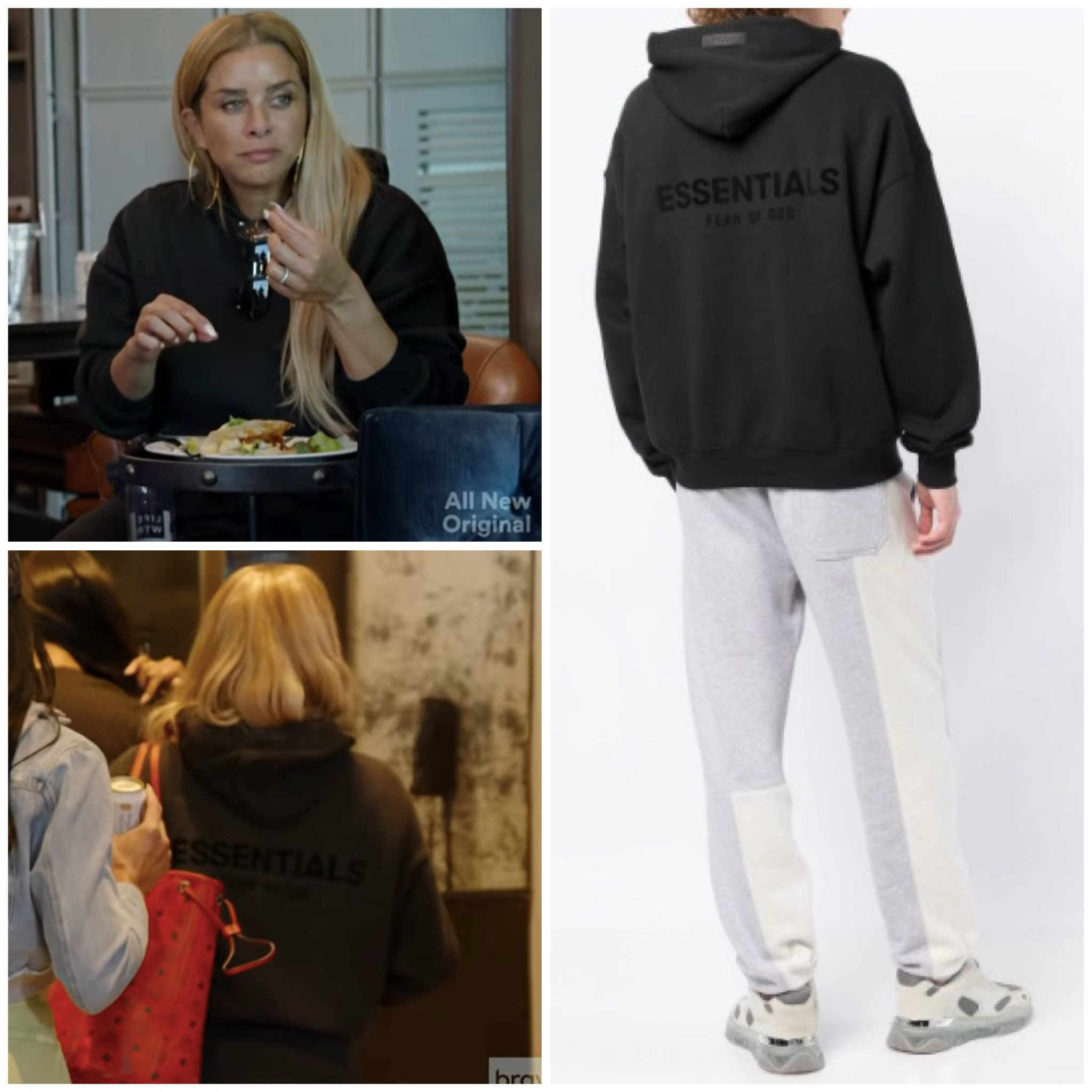 Robyn Dixon’s Black Hoodie in Austin