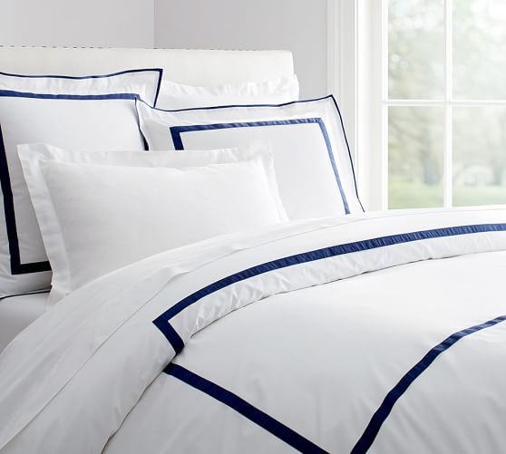 Morgan 400-Thread-Count Duvet Cover & Sham | Pottery Barn (US)