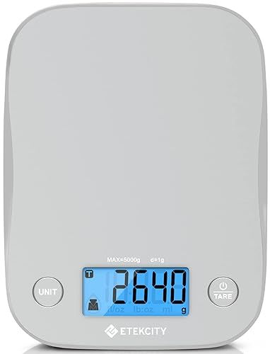 Etekcity Food Kitchen Scale, Digital Weight Grams and Oz for Cooking, Baking, Meal Prep, and Diet... | Amazon (US)