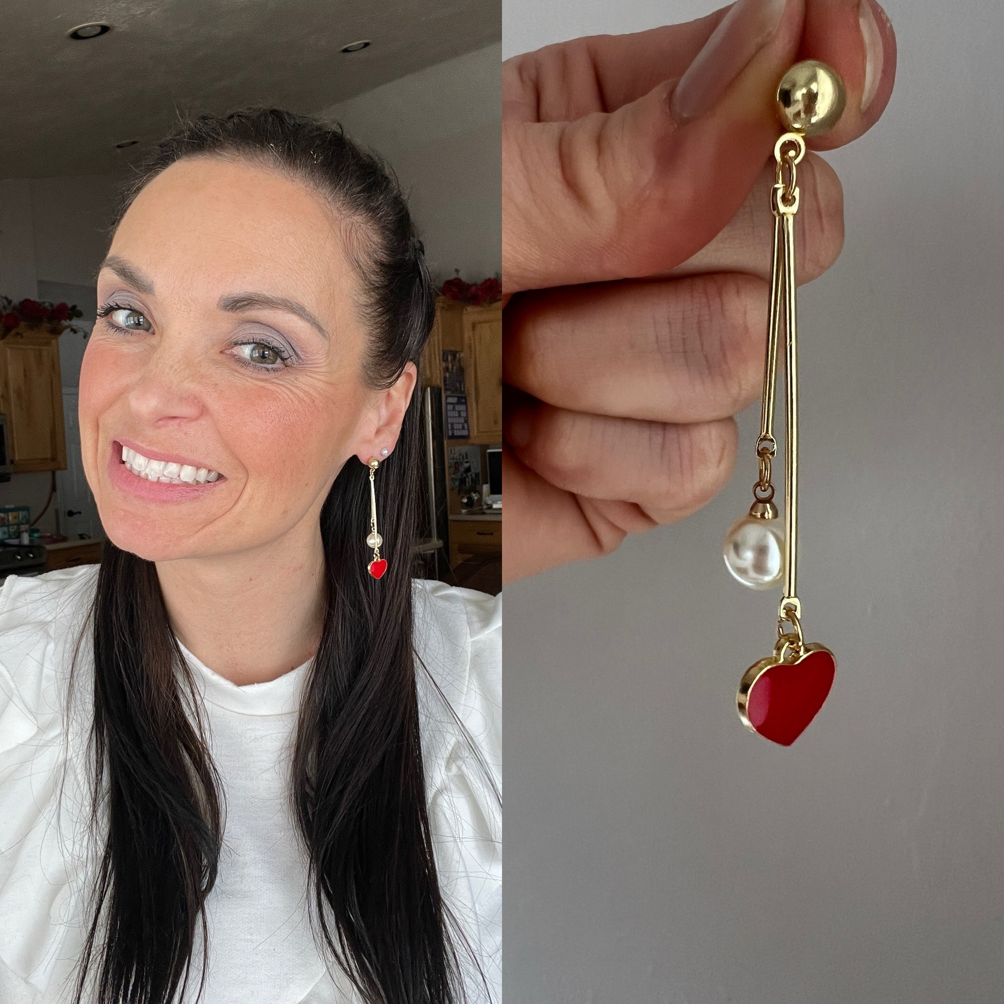 Earrings you can wear ALL YEAR long, but especially for Valentines! 

#LTKMostLoved #LTKSeasonal #LTKstyletip