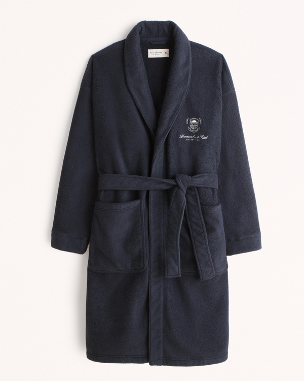 Crest Logo Robe | Abercrombie & Fitch (US)