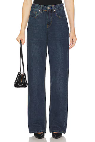 Musette Jeans in Mid Blue Wash | Revolve Clothing (Global)