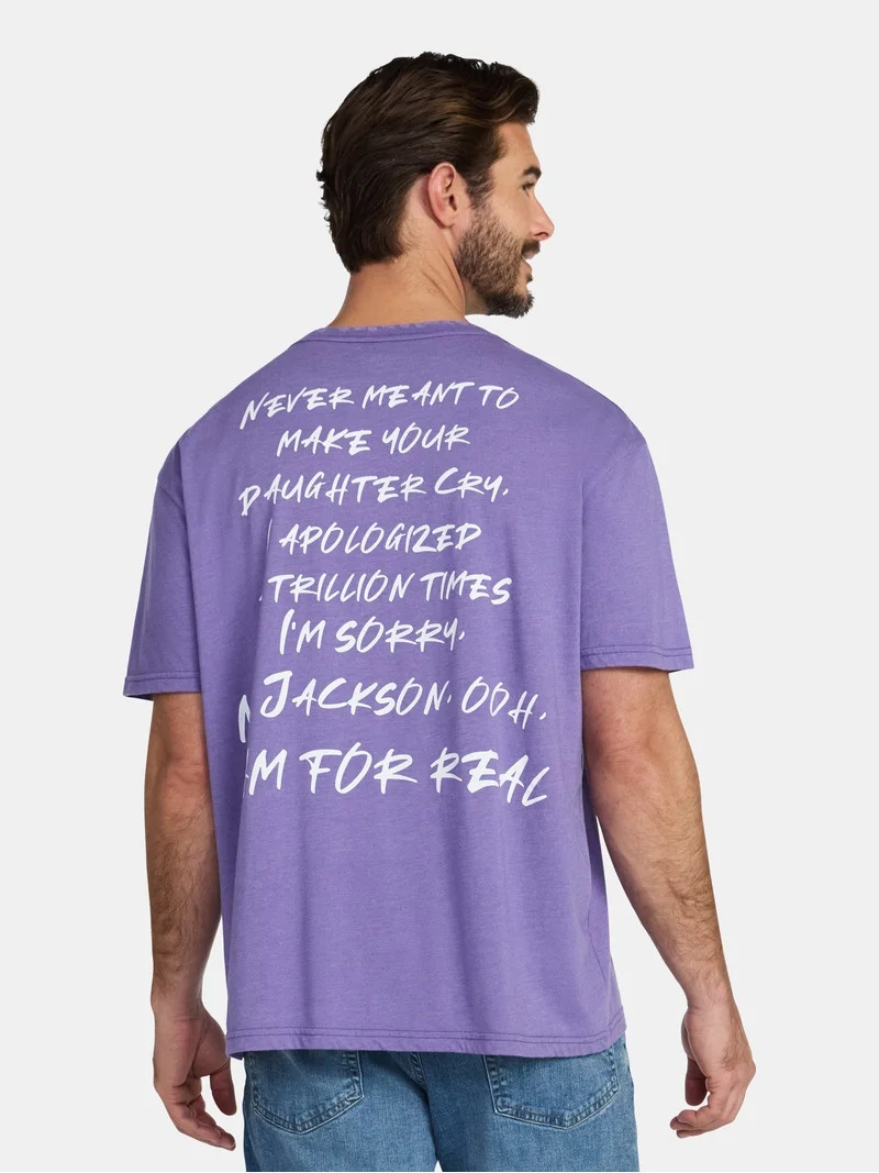 Outkast Men's and Big Men's Boxy Fit Graphic Tee with Short Sleeves, Sizes XS-5XL - Walmart.com | Walmart (US)