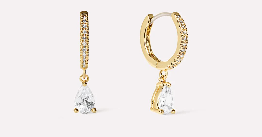 Delicate Huggie Hoops - Elise | Ana Luisa