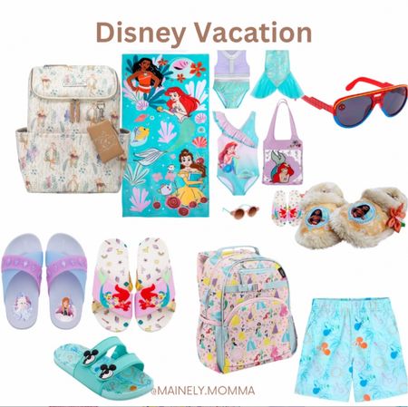 Disney Vacation

#vacation #familyvacation #disney #disneyvacation #swim #sunglasses #slippers #sandals #bathingsuits #towels #backpacks #kids #toddlers #baby #family 

#LTKfamily #LTKkids #LTKbaby