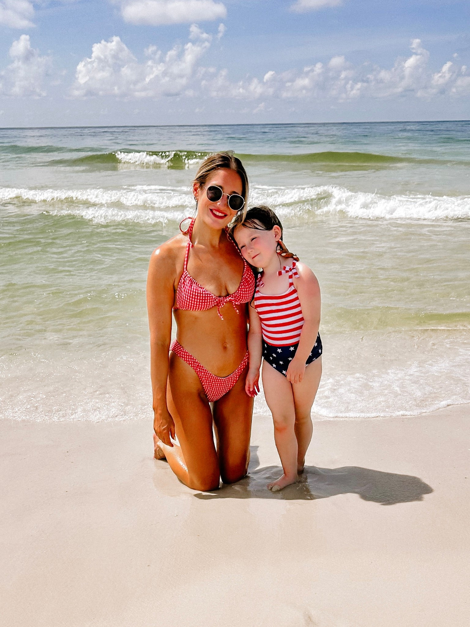 Red gingham bikini 

#LTKSwim #LTKFindsUnder50 #LTKSummerEdit