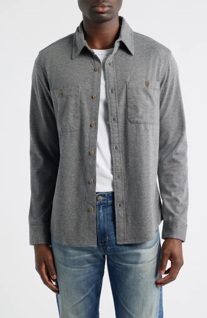 AG Wayne Twill Button-Up Work Shirt | Nordstrom | Nordstrom