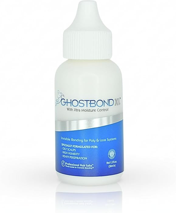 GHOSTBOND XL Hair Replacement Adhesive 1.3oz- Invisible Wig Bonding Glue: Water & Oil-Resistant, ... | Amazon (US)