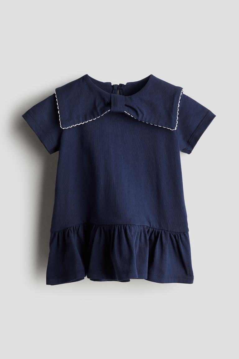 Cotton Jersey Sailor Dress | H&M (US + CA)