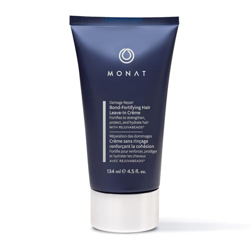 MONAT Damage Repair Bond-Fortifying Hair Crème – Leave-in Crème Conditioner Refreshing Neroli and Orange Flower Fragrance – Enhances Shine and Texture – No Frizz in Humid Conditions | Amazon (US)