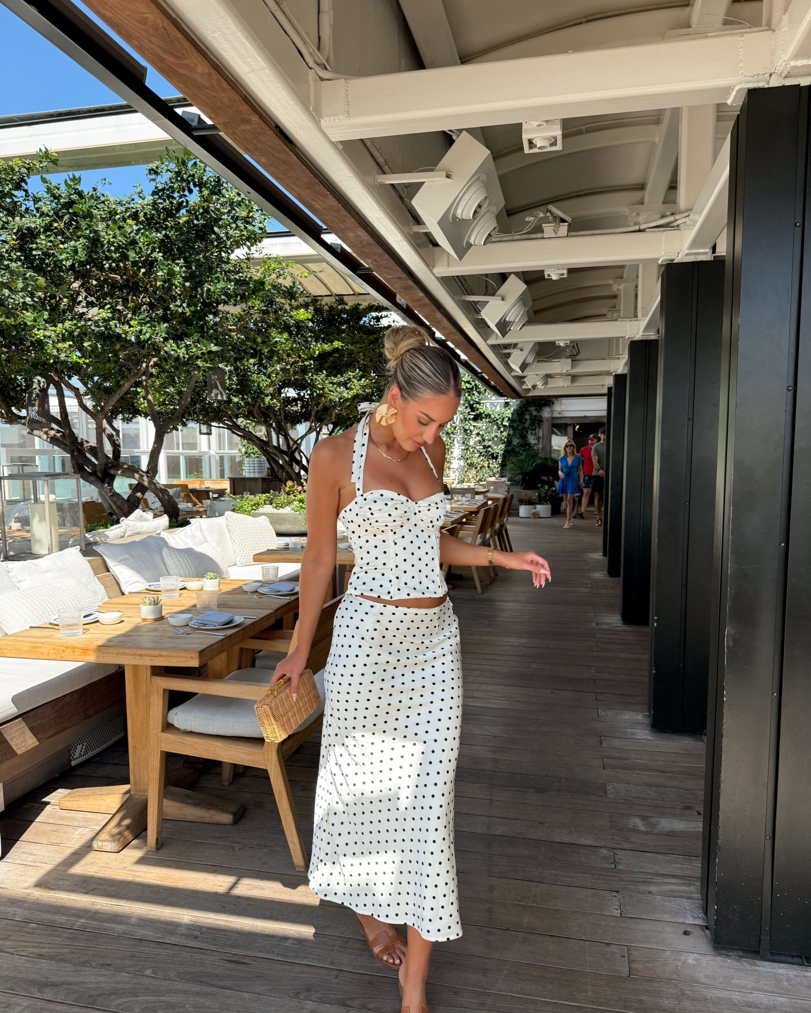 Polka dot co-ord 

#LTKsummer #LTKuk #LTKAroundTheWorld