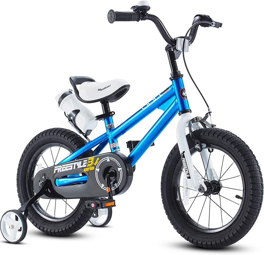Royalbaby Freestyle Kids Bike 12 14 16 18 Inch Bicycle for Boys Girls Ages 3-9 Years, Multiple Co... | Amazon (US)