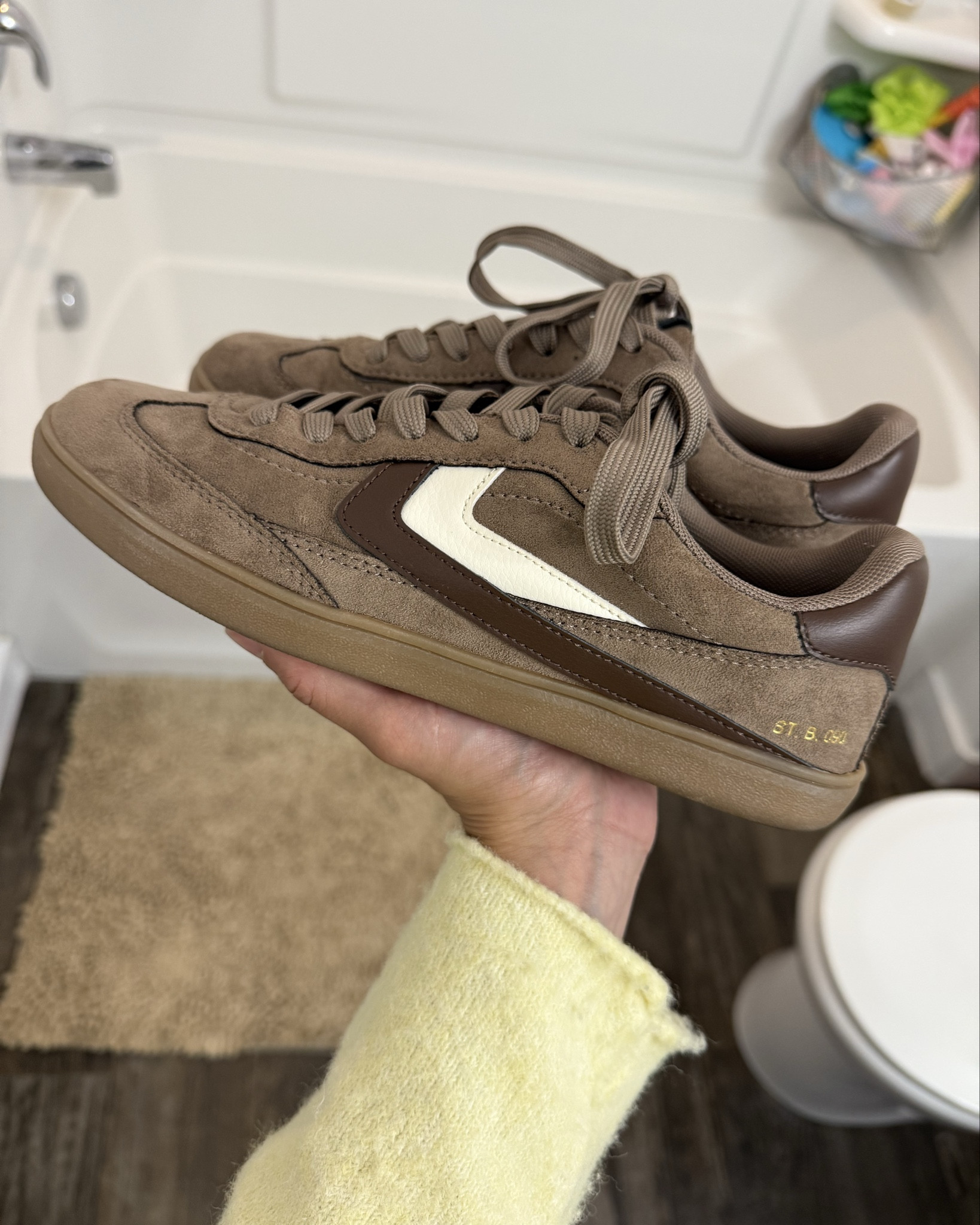 Found the perfect brown sneakers at a really good price!! They are so cute and stylish. 
Fall shoes, trendy shoes, brown sneakers 

#LTKSaleAlert #LTKU #LTKSeasonal