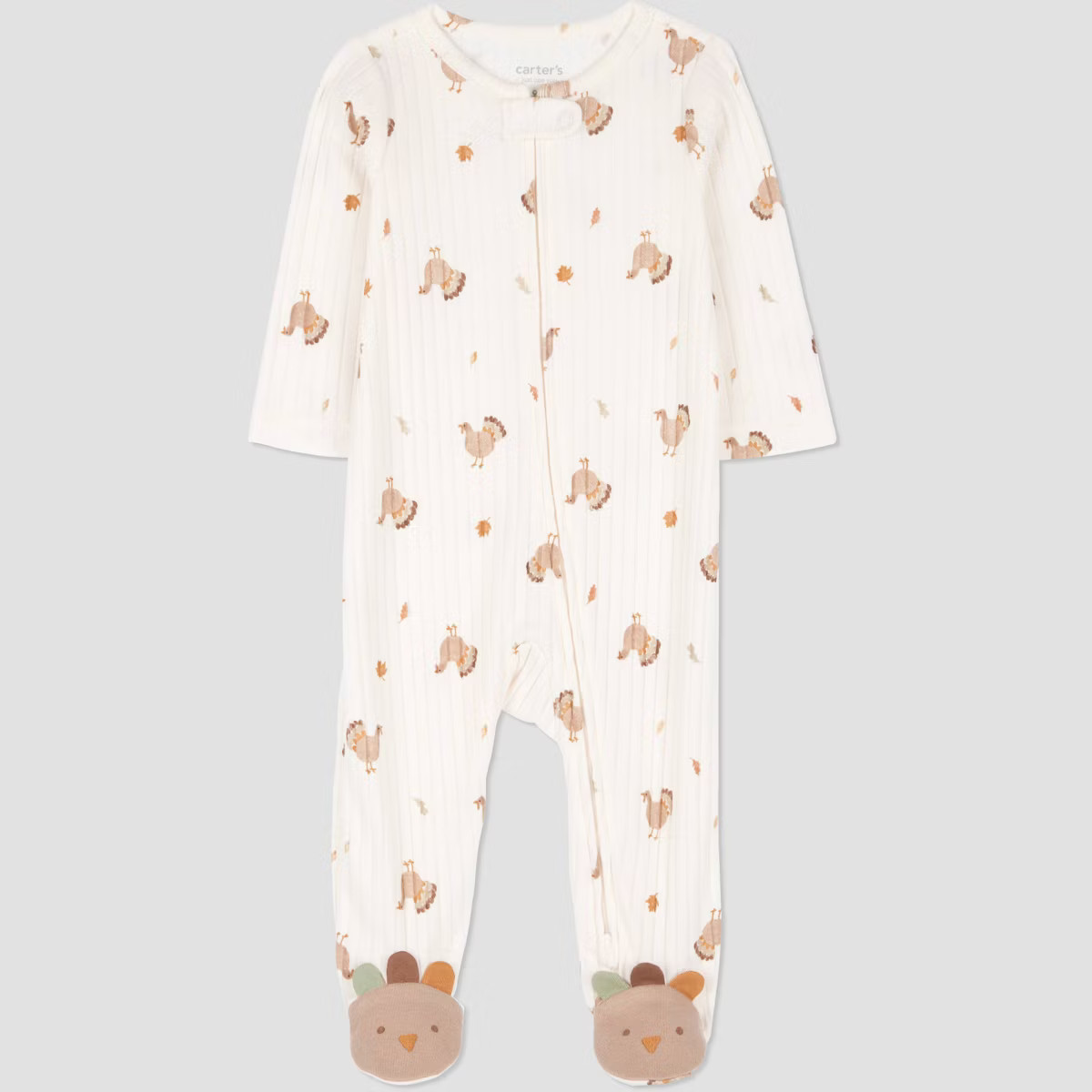 Carter's Just One You® Baby Thanksgiving Turkey Sleep N' Play - Cream | Target
