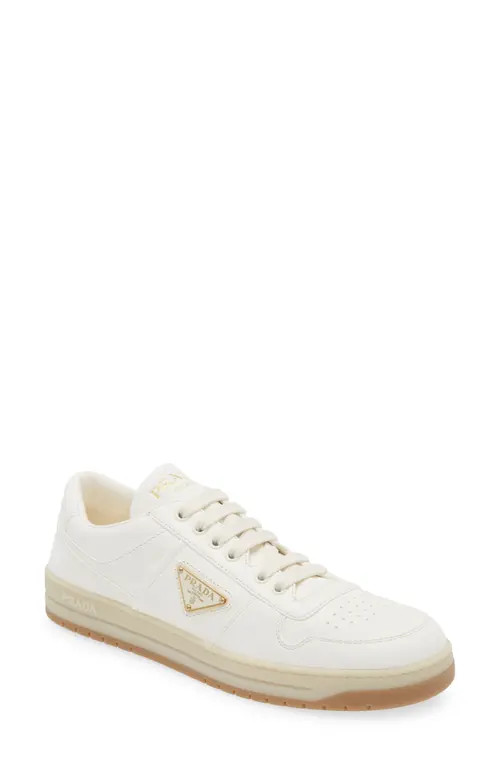 Prada Downtown Low Top Sneaker in Avorio at Nordstrom, Size 9.5Us | Nordstrom